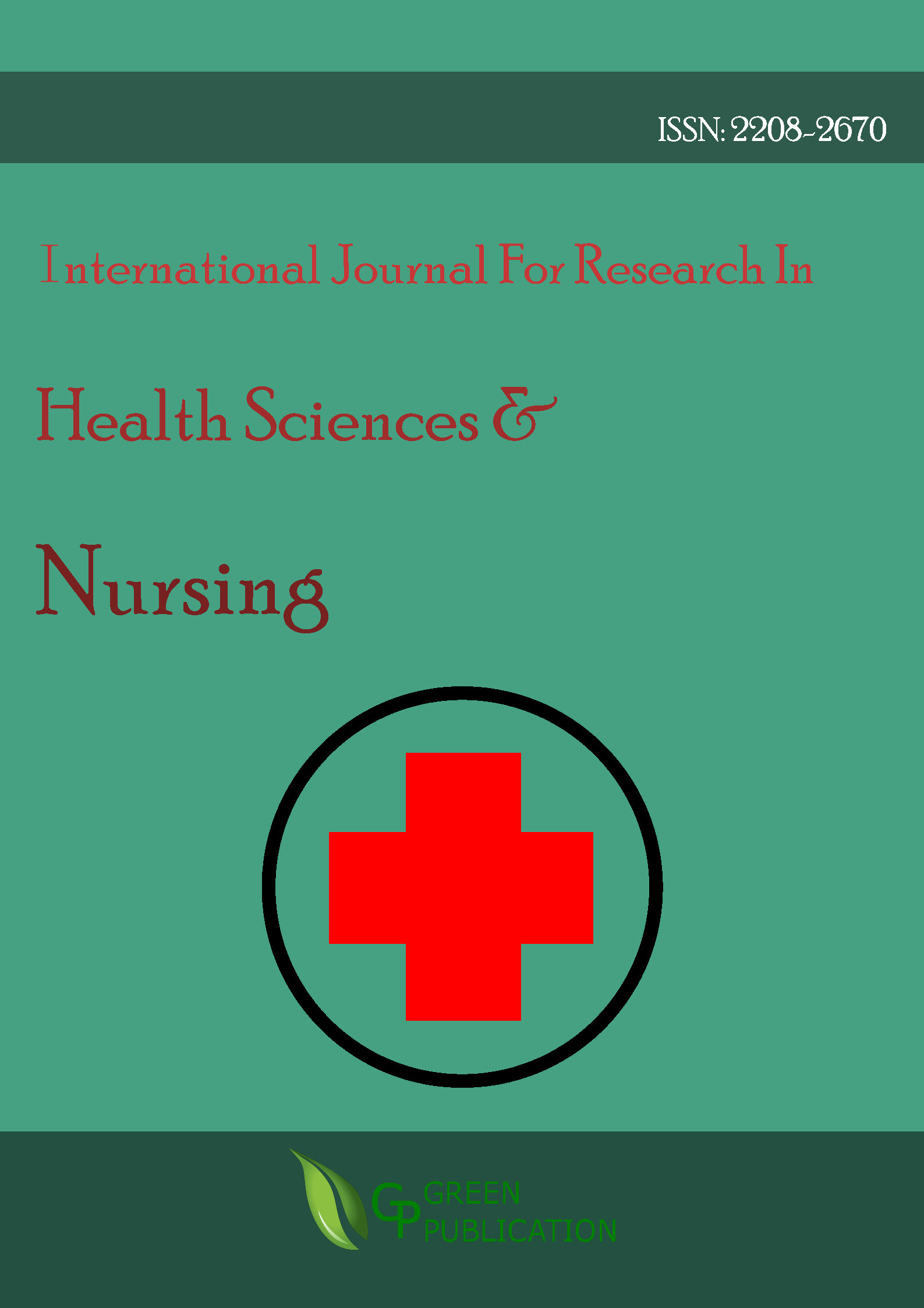 International Journal For Research In Health Sciences And Nursing (ISSN: 2208-2670)