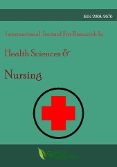 					View Vol. 6 No. 2 (2020): International Journal For Research In Health Sciences And Nursing (ISSN: 2208-2670)
				